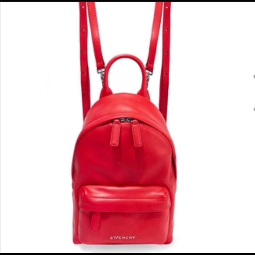 Authentic Givenchy Red Nano backpack